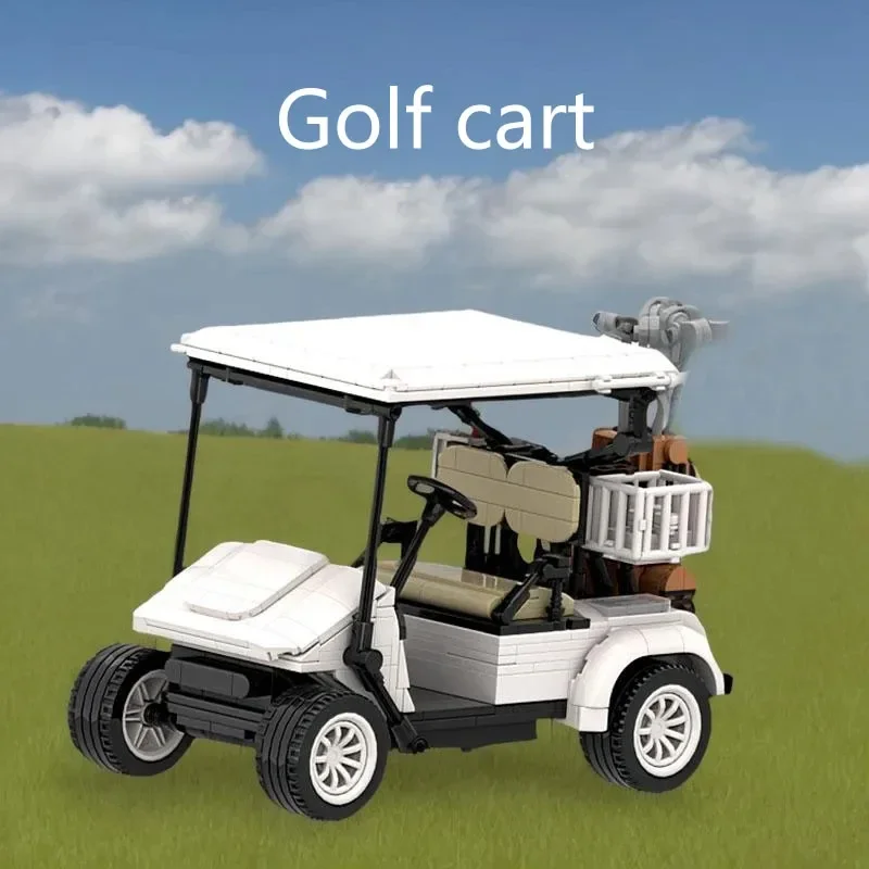 Miniature Golf Cart Model with Pullback Action 7 Miniature Golf Cart Model with Pullback Action - Image 7