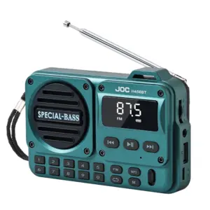 Portable Black FM Radio Bluetooth Speaker 15 S0f67a1a1fff642ee9441880f79d0a347t 2