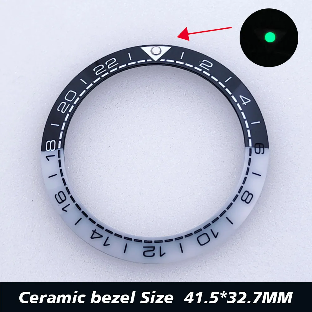Ceramic Bezel Insert for 41.5mm Watch Cases 8 Ceramic Bezel Insert for 41.5mm Watch Cases - Image 8