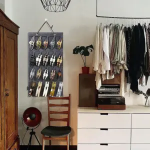 Pink Hair Clips Organizer Wall-Mount 13 S0f87856eaee2433c8390a867685cf3f3h