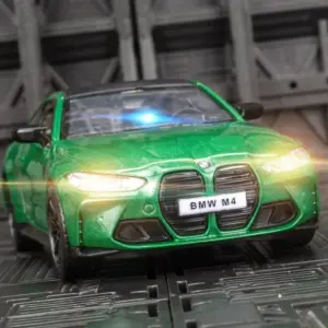 1:32 BMW M4 G82 Diecast Model in Green 12 S0f89989448a948a8b64bd9fd923c0f50c