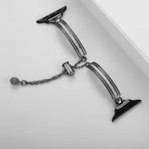 Stainless Steel Diamond-Accent Apple Watch Band 16 S0f9936c9ed9b4f99889392b18ee196f4q