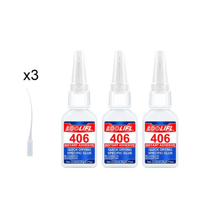 LOOLIFL 406 Super Adhesive 25ml Cyanoacrylate 9 LOOLIFL 406 Super Adhesive 25ml Cyanoacrylate - Image 9