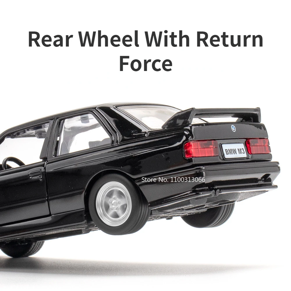 1987 BMW M3 Alloy Scale Model Car 5 1987 BMW M3 Alloy Scale Model Car - Image 5