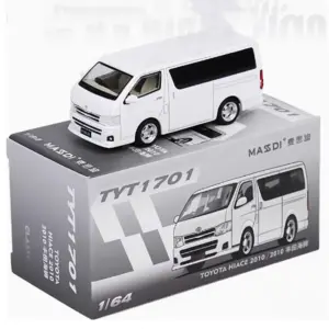 1/64 Scale Black Toyota Hiace Model by MASSDI 9 S0fbbdce4c23d416d9bf395d1ac15f395q