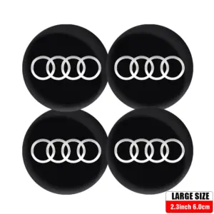 Premium Aluminum Wheel Center Stickers Set 16 S10195e1b43184710aa65d4754a31600b4