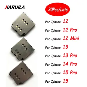 iPhone SIM Tray Flex Cable Set (Models 12-15 Pro Max)