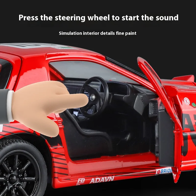 1:24 Mazda RX7 Diecast Model Car 5 1:24 Mazda RX7 Diecast Model Car - Image 5