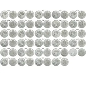 British Half Crown Coin Replica, 1840s-1850s 15 S102a7c297fa5472f8de3d16a3bdb4d4f7