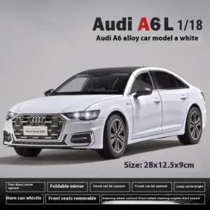 Audi A6 L 1:18 Diecast Model with Light and Sound 19 S103c652dd8cf4285bb86bd1a18c7d498v