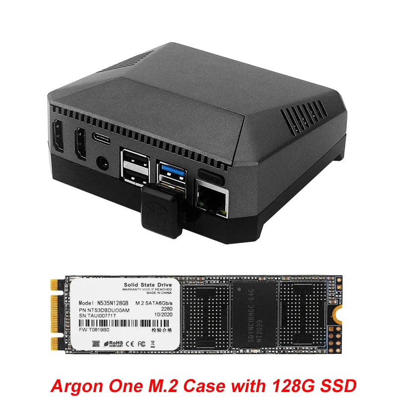 Argon ONE M.2 Case for Raspberry Pi 4 7 Argon ONE M.2 Case for Raspberry Pi 4 - Image 7