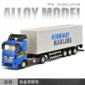 1:64 Scale Scania Container Truck Model 17 S104f8a16257848f78b7c9c4a18fd65559