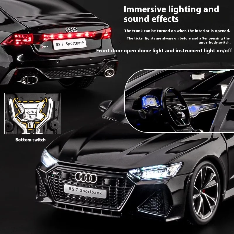 Audi RS7 Sportback 1:18 Diecast Model Car 5 Audi RS7 Sportback 1:18 Diecast Model Car - Image 5