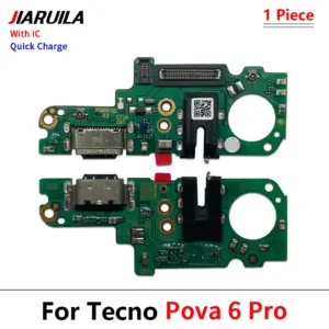 Set of 10 USB Charge Port Connectors for Tecno Pova 8 S105645a88bed439fa2d36cac4c1f3d23S