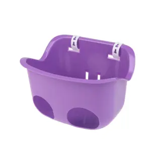 Doll Bike Basket in Pastel Pink and Purple 15 S107f0fb1e3ee48ffb2b1962bb6b4a407W