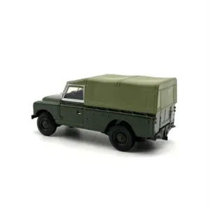 Vintage Land Rover II Canvas Transport Model 1:76 Scale 12 S107fd45db2904bdfaa568abf4a23203aX