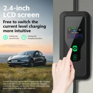 Black Portable EV Charger with Digital Display 13 S10bbbef9068c453a9e1ca2a2255dd38cC