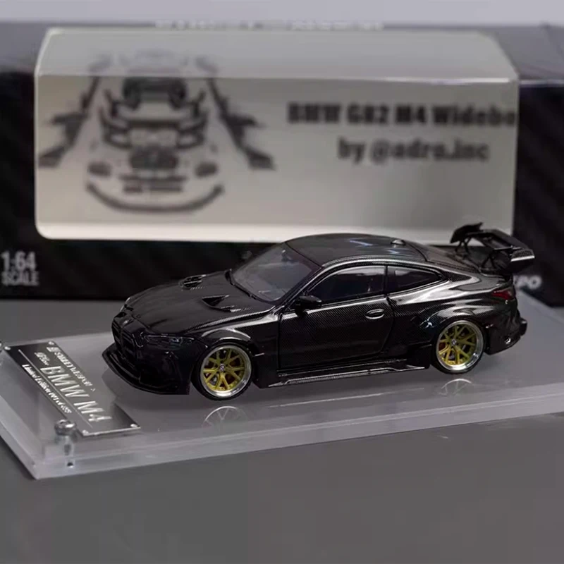 BMW G82 M4 1:64 Diecast Model in Black 3 BMW G82 M4 1:64 Diecast Model in Black - Image 3