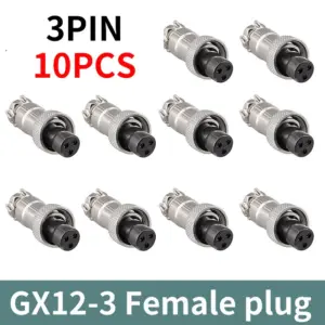 GX12 4-Pin Female Socket Set for Industrial Use 18 S10bf0351301140e088b56f6bb0ac8c07c