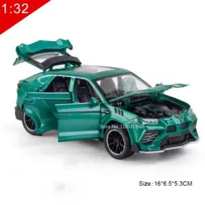 1:32 Lamborghini Urus Diecast Model with Iridescent Finish 18 S10c7832a70fa4332af6105f3477024feN