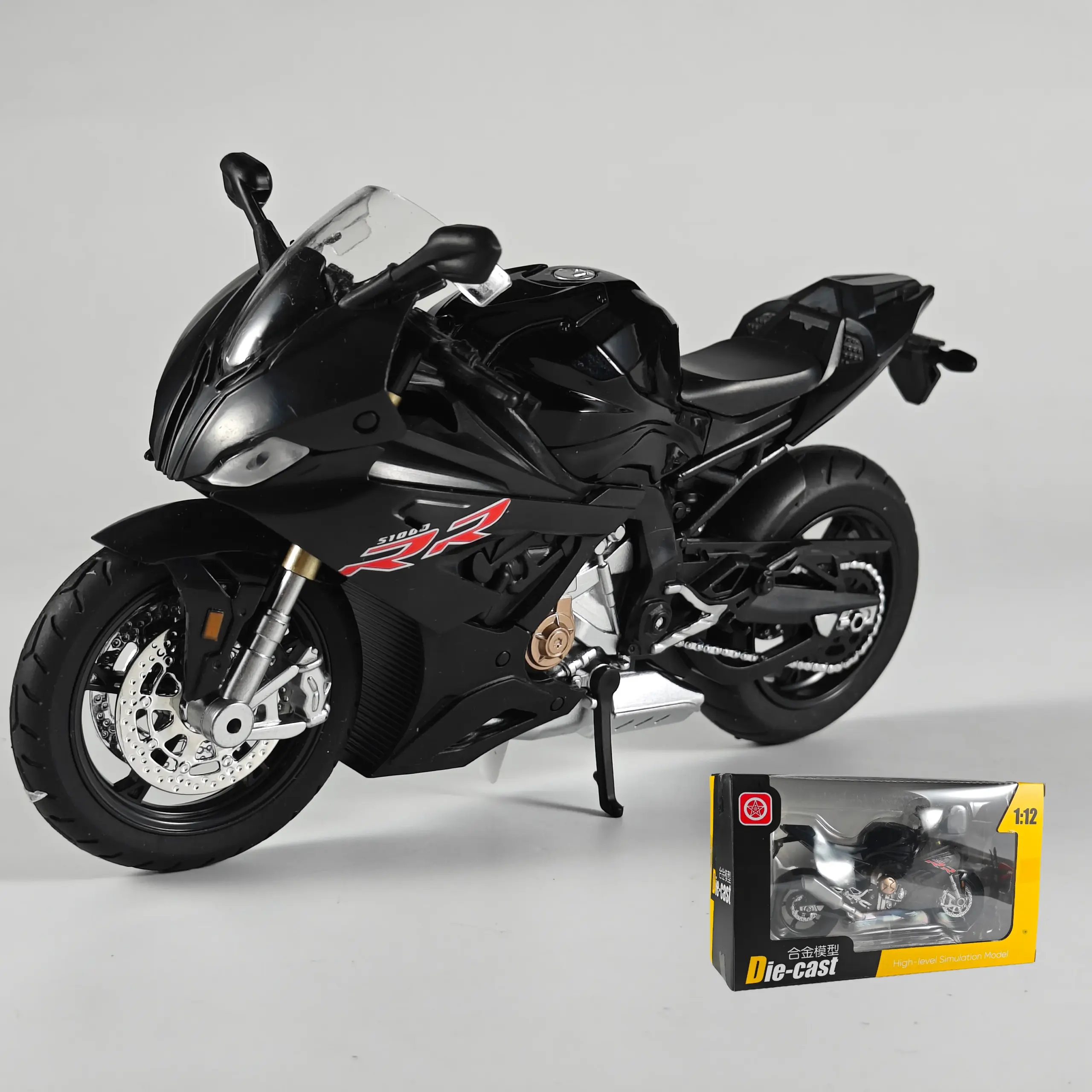 BMW S1000RR Diecast Motorcycle Model 1:12 Scale 8 BMW S1000RR Diecast Motorcycle Model 1:12 Scale - Image 8
