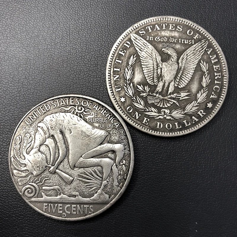 Vintage Copper Commemorative Coin Collection 4 Vintage Copper Commemorative Coin Collection - Image 4