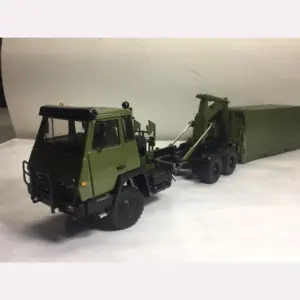 Shaanxi Military Container Truck Model 1:43 Scale 12 S10dc6d982d754da698512915597024feX