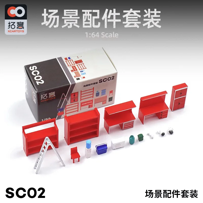 1:64 Diecast Car Scene Accessories Set 9 1:64 Diecast Car Scene Accessories Set - Image 9