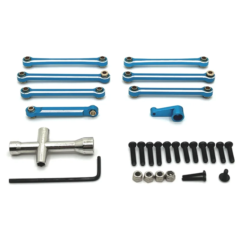 RC Car Metal Tie Rod Set for 1/14 & 1/12 Models 6 RC Car Metal Tie Rod Set for 1/14 & 1/12 Models - Image 6