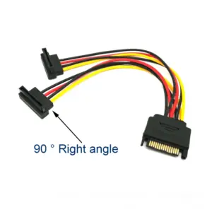 OULLX 15cm SATA Power Splitter Cable for Hard Drives 12 S111d76e82aee496d9a5a65eb482c17d2v