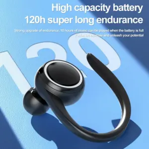 Wireless Earhook Earphones with Noise Cancellation 10 S11257a92b8224745bcad474c1fe56aa29