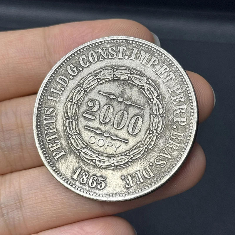 Vintage Copper Collectible Coin 38mm 6 Vintage Copper Collectible Coin 38mm - Image 6