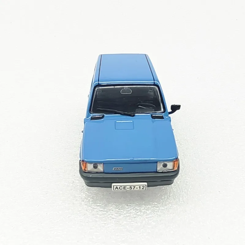 Vibrant Blue Fiat Panda 4x4 Diecast Model 5 Vibrant Blue Fiat Panda 4x4 Diecast Model - Image 5