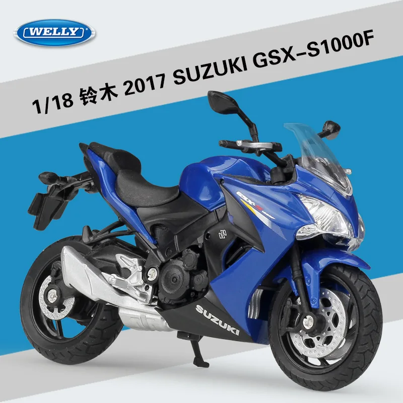 1:18 Suzuki GSX-S1000F Diecast Motorcycle Model 3 1:18 Suzuki GSX-S1000F Diecast Motorcycle Model - Image 3