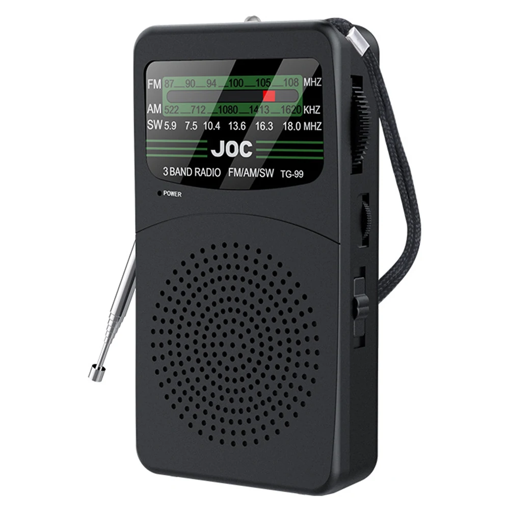 Black Portable Radio with Flashlight 7 Black Portable Radio with Flashlight - Image 7