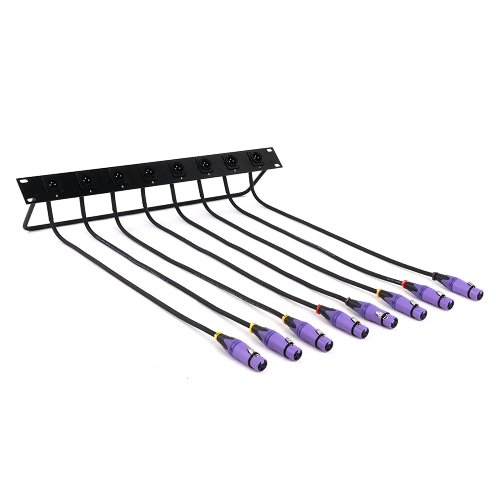 8-Port XLR Jumper Panel for Audio Systems 10 8-Port XLR Jumper Panel for Audio Systems - Image 10
