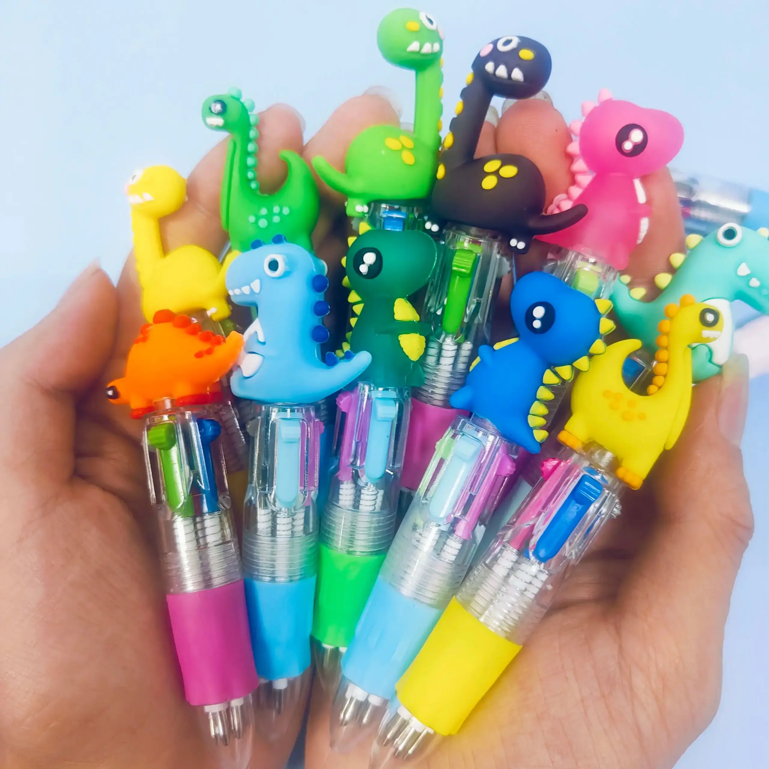 Colorful Dinosaur Mini Ballpoint Pen Set 5 Colorful Dinosaur Mini Ballpoint Pen Set - Image 5