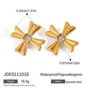 Stainless Steel Cross Earrings for Women 13 S115b9e133cba428aa16d8a18a70562e3I
