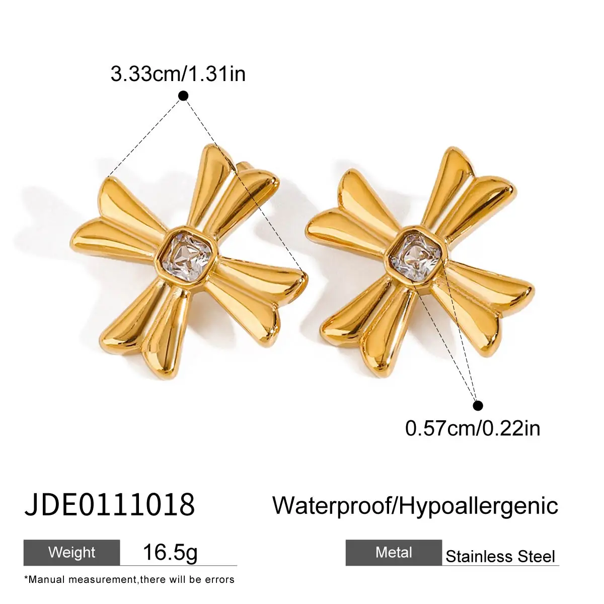 Stainless Steel Cross Earrings for Women 7 Stainless Steel Cross Earrings for Women - Image 7