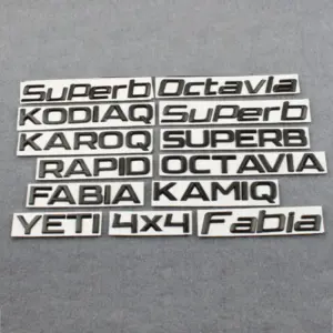 Premium "SUPERB" Car Badge for All Models 8 S115cd42f2b56464b89512ec5b164341aY