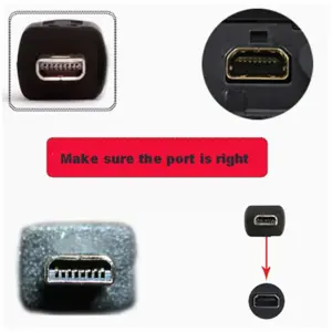 USB to Mini 8P Data Cable for Cameras and Phones 8 S1166e441cdb34d2e9e2b5506e4f6a9e9v