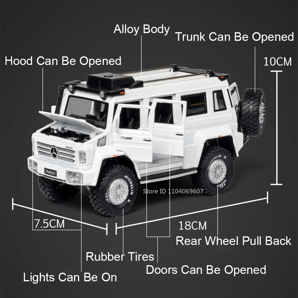 Rugged UNIMOG RV U5000 Model Toy 6 Rugged UNIMOG RV U5000 Model Toy - Image 6