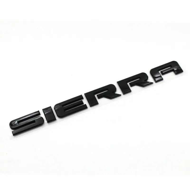 GMC Sierra Logo Car Decal in 6 Finishes 7 GMC Sierra Logo Car Decal in 6 Finishes - Image 7