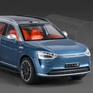 Black 1:24 AITO M9 SUV Diecast Model 12 S1191f2827f1f4575ad3f8f7099c6e334d