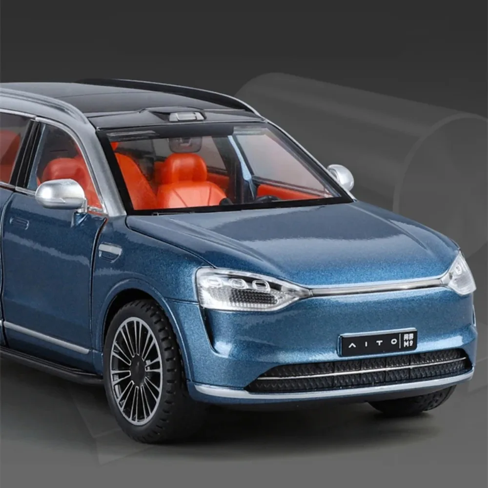 Black 1:24 AITO M9 SUV Diecast Model 4 Black 1:24 AITO M9 SUV Diecast Model - Image 4