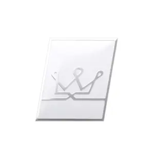 Aluminum Car Trunk Logo Sticker 5.4x4.4cm 17 S119248aca8ae47aa8b789920edcc7a7f4