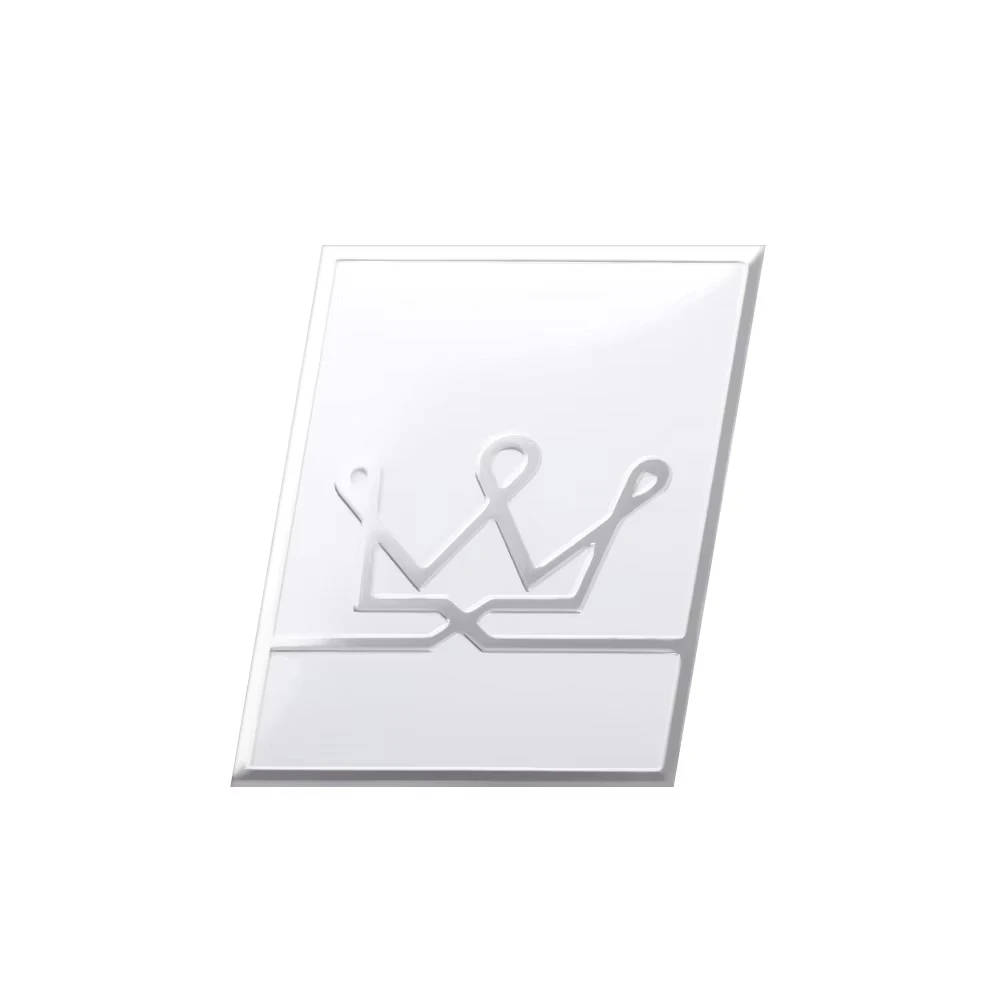 Aluminum Car Trunk Logo Sticker 5.4x4.4cm 8 Aluminum Car Trunk Logo Sticker 5.4x4.4cm - Image 8