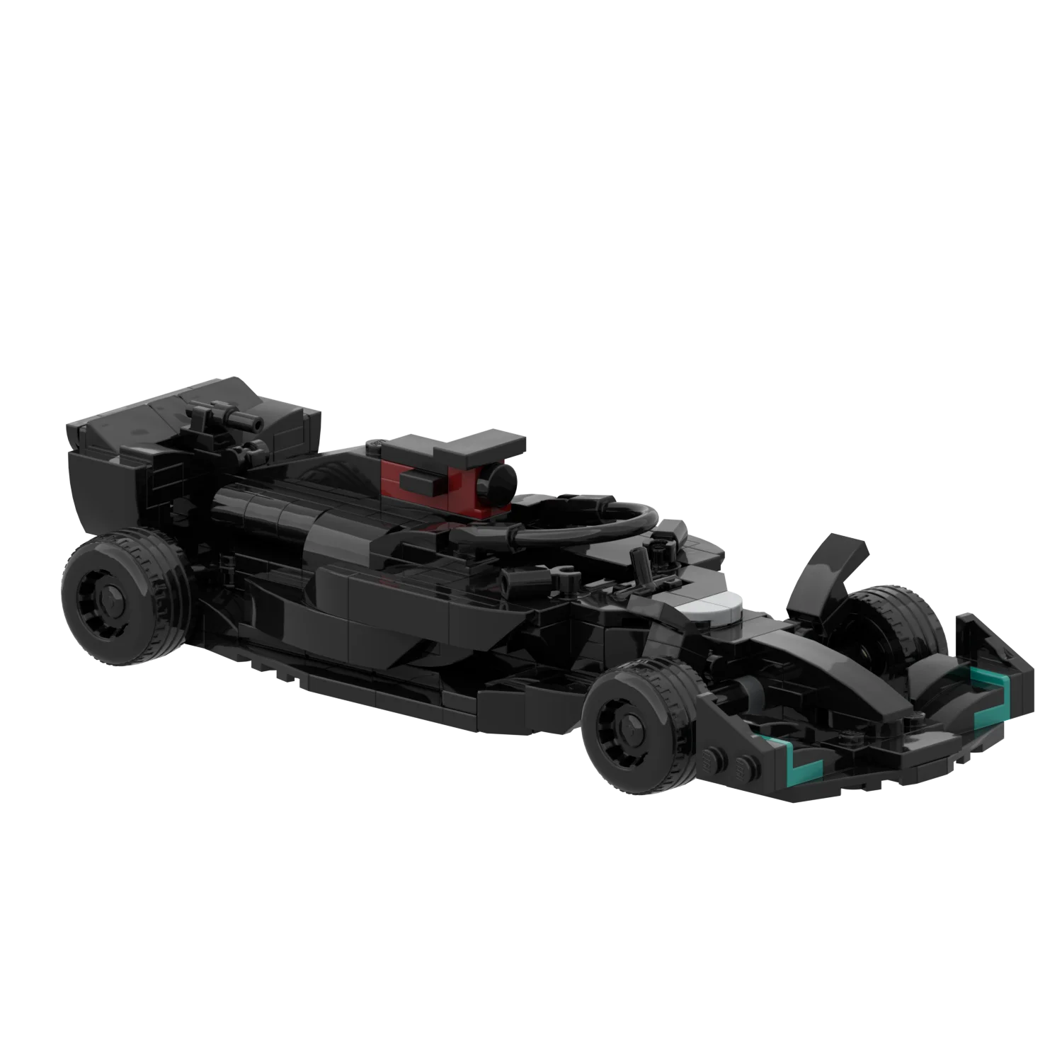 Formula W15-Style Racing Car Model Kit with 271 Pieces 7 Formula W15-Style Racing Car Model Kit with 271 Pieces - Image 7