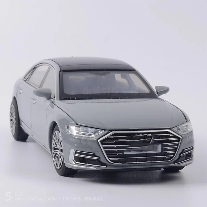 Luxury Blue A8L 1:32 Diecast Model Car 4 Luxury Blue A8L 1:32 Diecast Model Car - Image 4