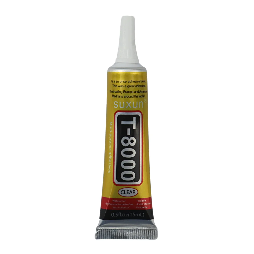 SUXUN T8000 Clear Contact Adhesive 3 Sizes 9 SUXUN T8000 Clear Contact Adhesive 3 Sizes - Image 9